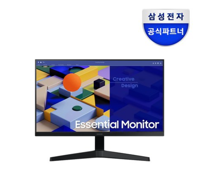 삼성전자 S24C310 IPS 컴퓨터 모니터 베젤리스 75Hz 24인치모니터